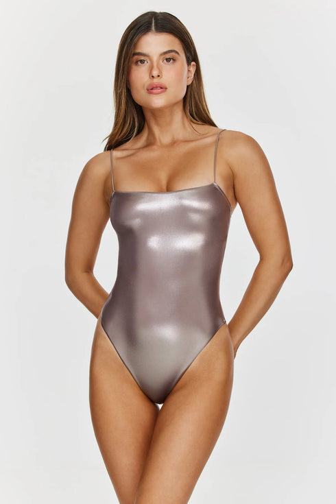 Gottex Flirtt Shine Bright Scoop Neck One Piece